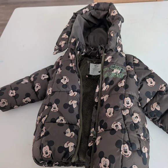 Mickey Mouse Puffer Jacket - Picture 2 of 3